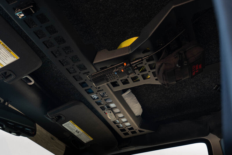 DV8 07-18 Jeep Wrangler JK Overhead Molle Panel - MPJK-04