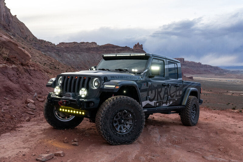 Oracle Jeep Wrangler JL/Gladiator JT Integrated Windhsiled LED Light Bar System - 5917-023