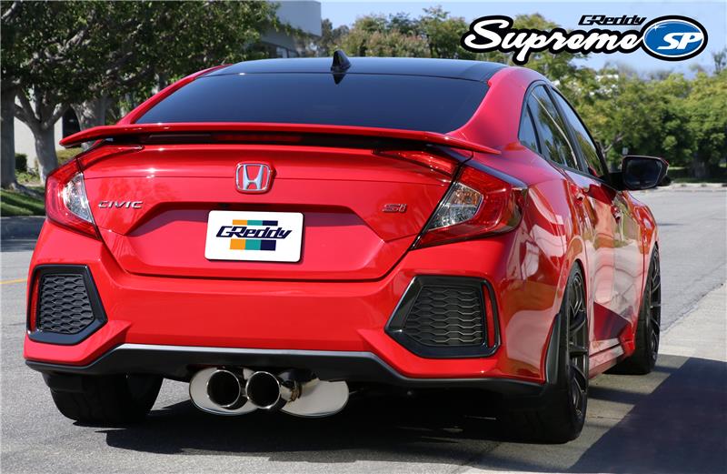 GReddy 2017+ Honda Civic SI Sedan Supreme SP Exhaust - 10158217