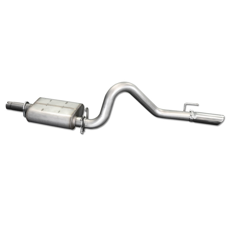 JBA 87-96 Jeep Wrangler YJ 2.5L/4.0L/4.2L 304SS Single Rear Exit Cat-Back Exhaust - 30-1502