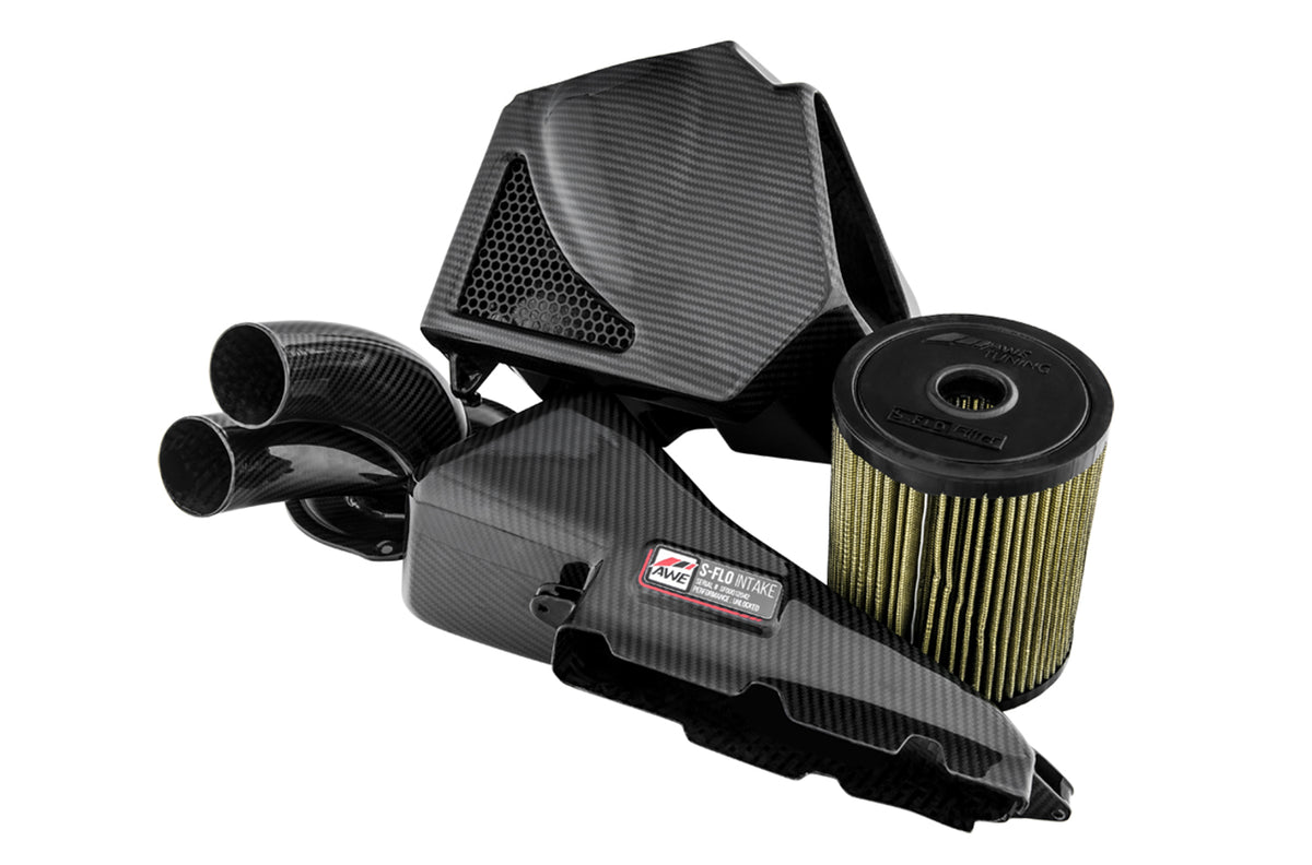 AWE Tuning Audi C7 S6 / S7 4.0T S-FLO Carbon Intake V2 - 2660-15020