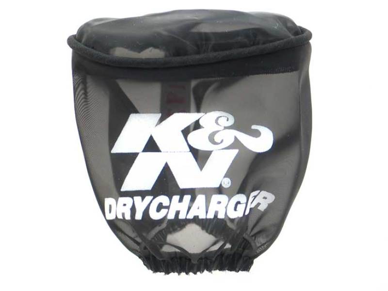 K&amp;N DryCharger Air Filter Wrap - Oval Straight - Black - RC-1820DK