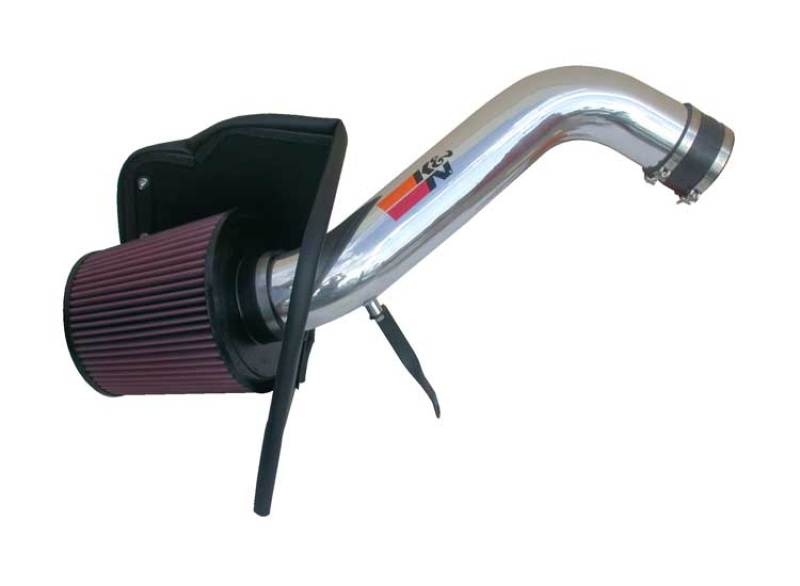K&N Performance Intake Kit PERF. INTAKE KIT; CHEVY SILVERADO HD, V8-6.6L DSL, 01-04, POL - 77-3034KP for 2001-2004 Chevrolet 