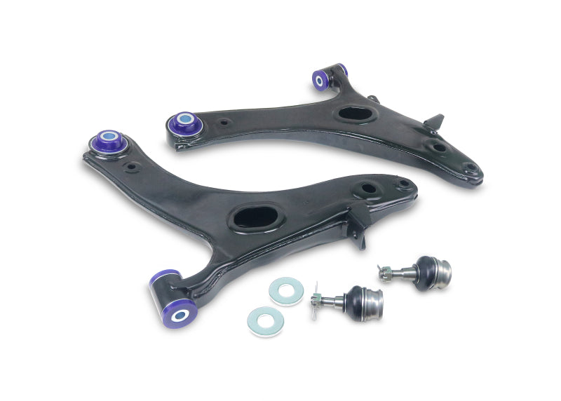 SuperPro 2013-2015 Subaru XV Crosstrek Limited Front Lower Control Arm Set w/ Bushings - TRC1150