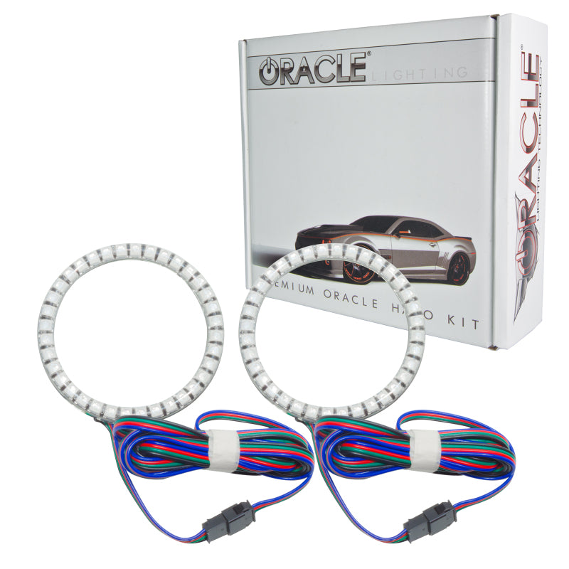 Oracle Ford Mustang 15-20 WP LED Projector Fog Halo Kit - ColorSHIFT SEE WARRANTY - 1235-333