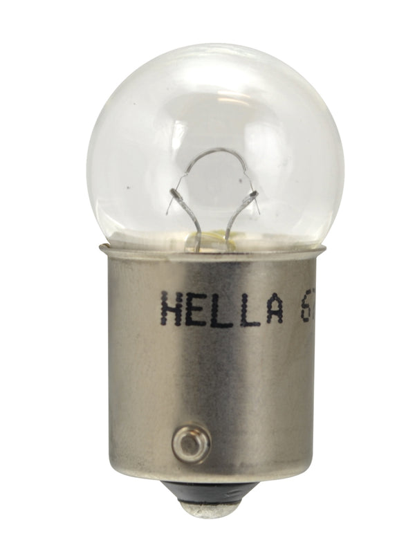Hella Bulb 67 12V 8W 4Cp Ba15S G6 (2) - 67TB for 1992-2001 AM General Hummer - front view