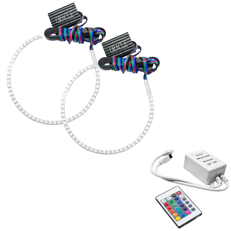 Oracle Ford Mustang 10-12 Halo Kit - Projector - ColorSHIFT w/ Simple Controller- 2357-504