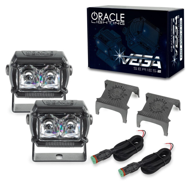ORACLE Lighting Vega Series 2 LED Light Pod Spotlights SEE WARRANTY - 5921-2-001