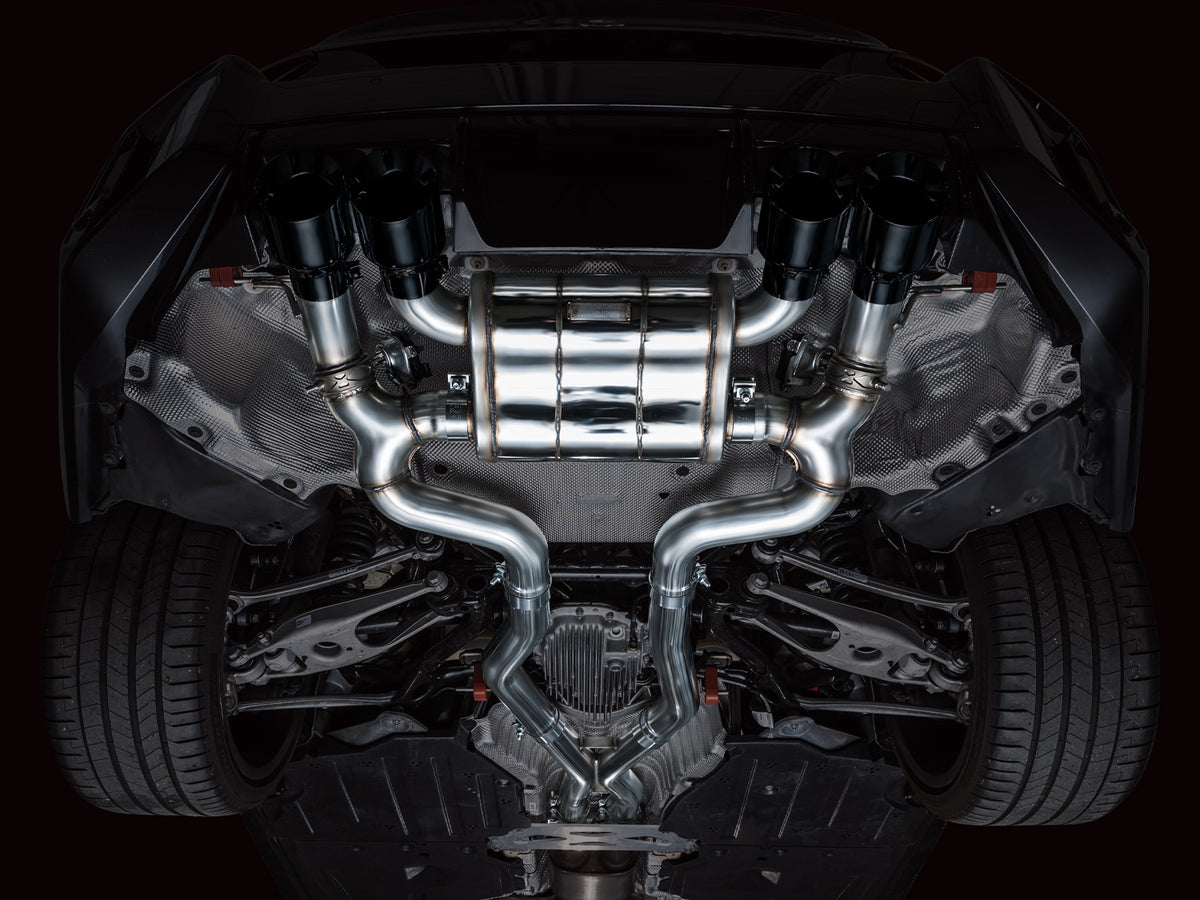 AWE Tuning 23-24 BMW G87 M2 SwitchPath Edition Exhaust - Diamond Black Tips - 3025-43487