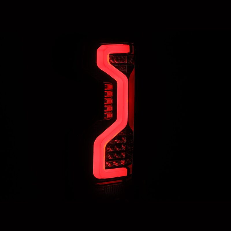 AlphaRex 19-23 Chevrolet Silverado 1500/2500HD/3500HD PRO-Series LED Tail Lights Jet Black - 620070