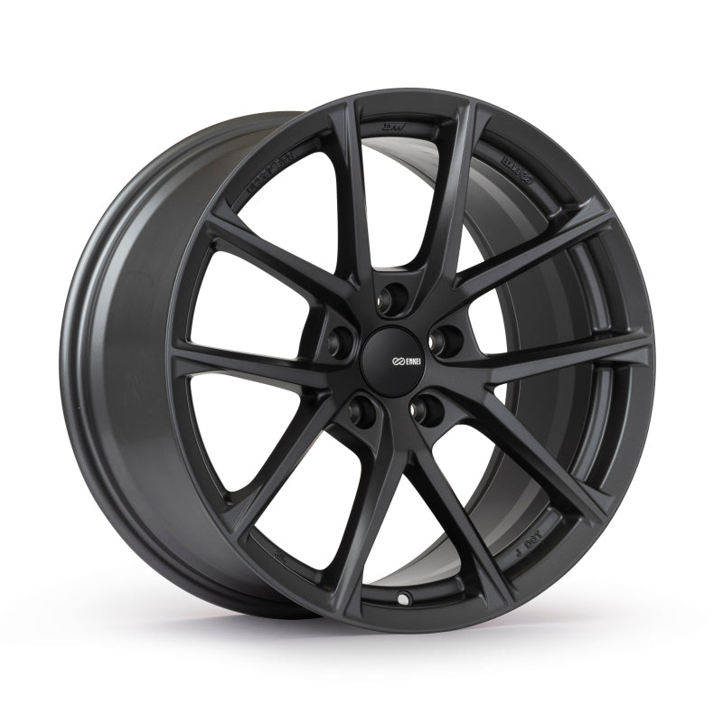 Enkei Helix 18x8.5 / 5x114.3 BP / 45mm Offset / 72.6mm Bore - Gloss Gunmetal - 549-885-6545GM