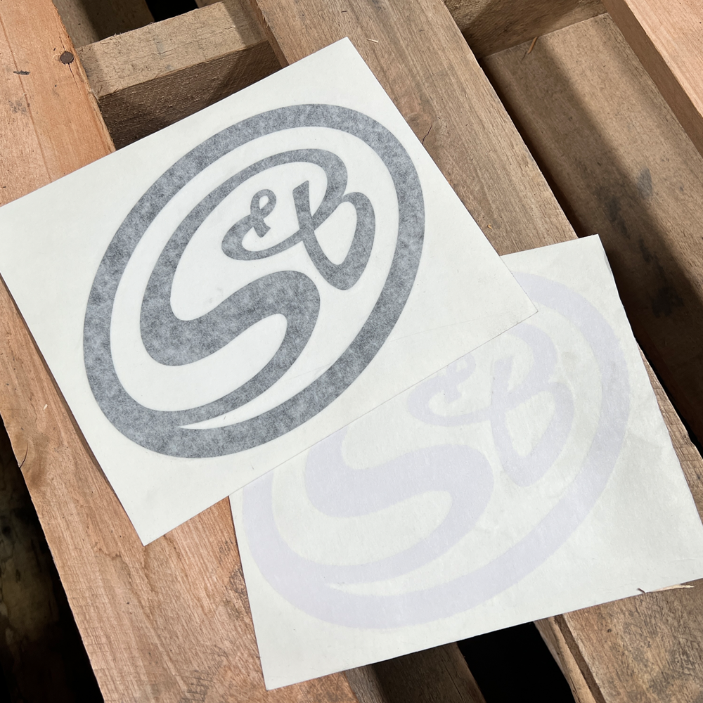 S&amp;B Logo Premium 3M Decal (6&quot; x 7&quot;) - AM0029-02