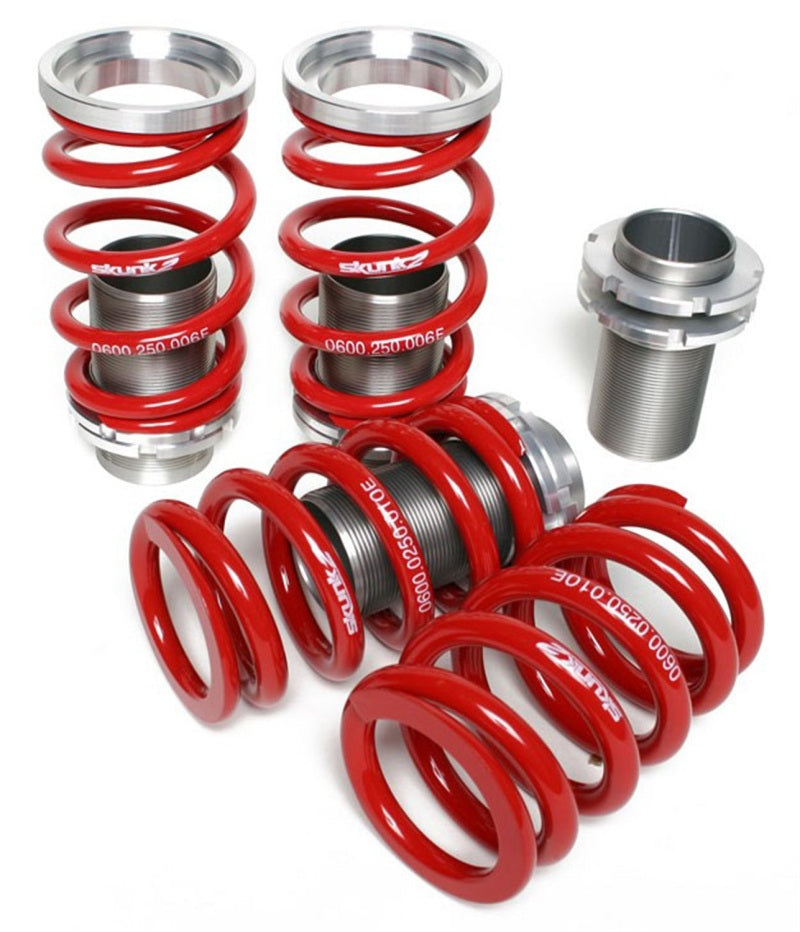 Skunk2 02-04 Acura RSX (All Models) Coilover Sleeve Kit (Set of 4) - 517-05-1690 for 2002-2004 Acura RSX - angle view