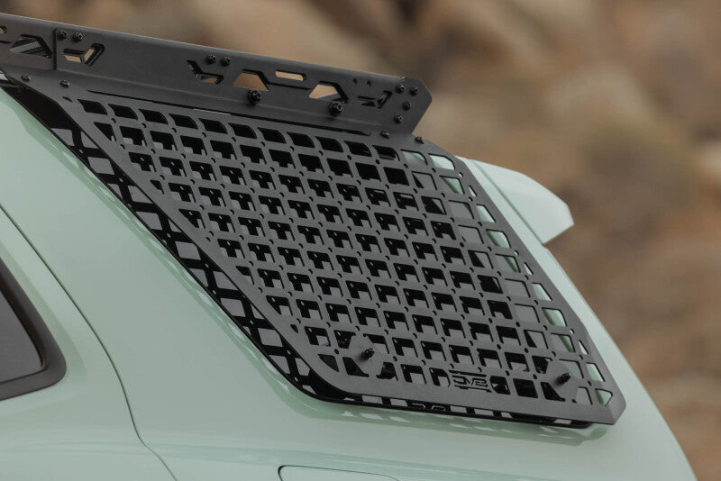 DV8 25-26 Toyota 4Runner Exterior Window Molle for DV8 Roof Rack - Driver - RRTF3-02EMD