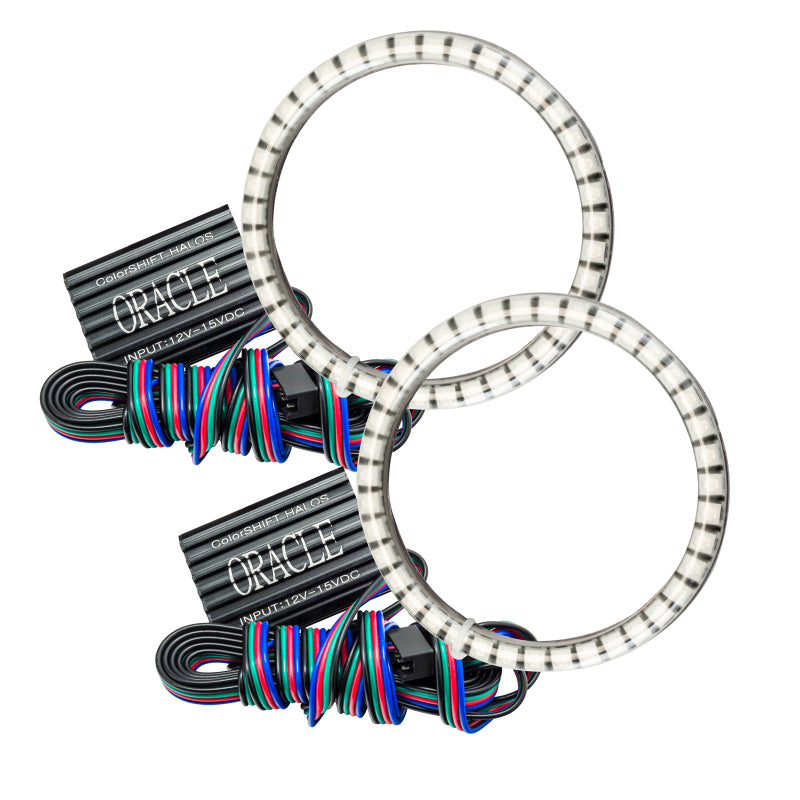 Oracle Chevy Camaro 14-15 WP LED Projector Fog Halo Kit - ColorSHIFT SEE WARRANTY - 1190-333