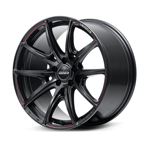 Versus VV25R 19x9.5 / +38 ET / 5x112 - Glass Black + Rap - WTKR438M68J by Versus