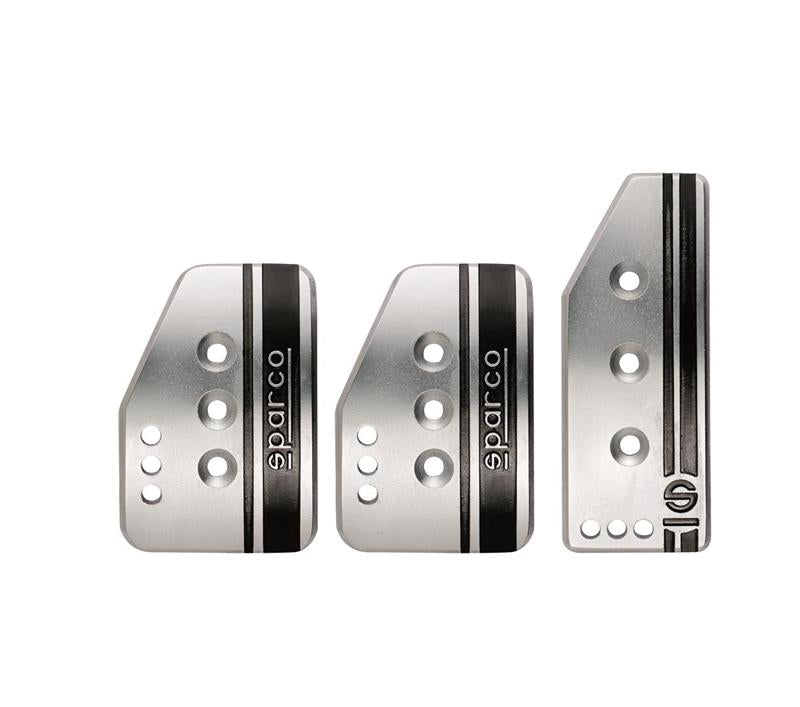Sparco Pedal Set Settanta Short Silver - 037879IT01