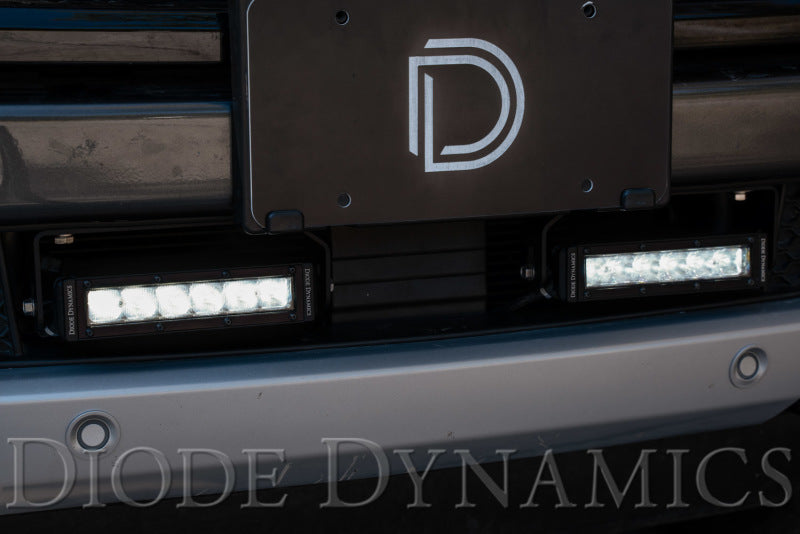 Diode Dynamics 19-21 Ford Ranger SS6 LED Lightbar Kit - Amber Wide - DD6595
