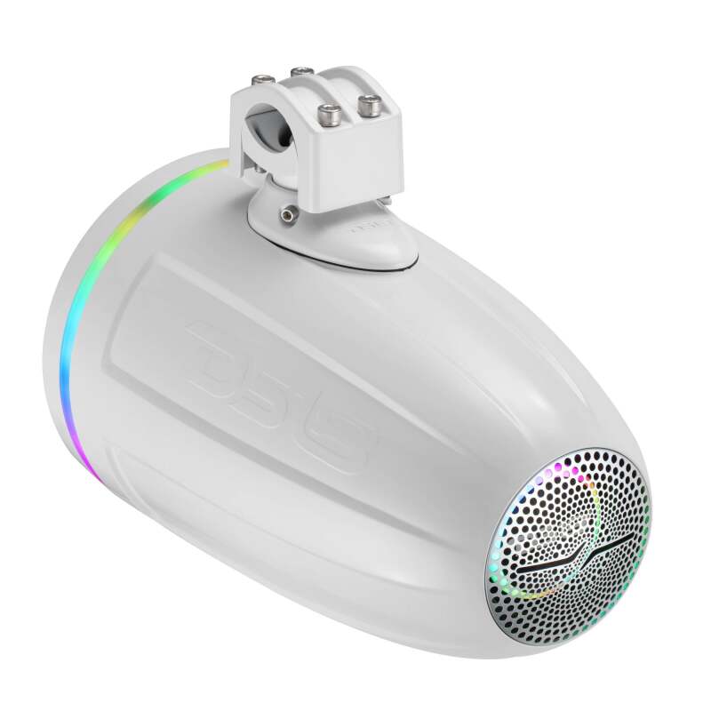 DS18 8in NXL-iQ Marine Tower Speaker with Digital LEDs Neodymium Magnet 1in Driver 350W 4Ohm White - NXL-IQ8TPNEO/WH - additional view 4