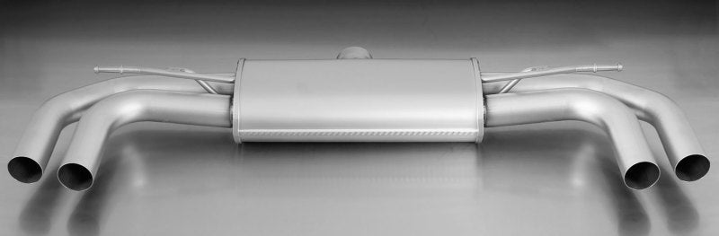 Remus 2012 Audi A3 Sedan 1.4L 90 (CMPA/CPVA/CXSA) Axle Back Exhaust (Tail Pipes Req) - 045013 1500 by Remus