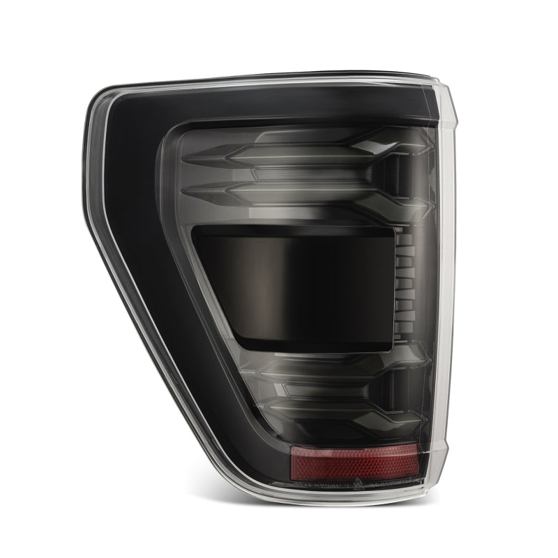 AlphaRex 21-23 Ford F-150 LUXX LED Taillights - Alpha-Black w/ BLIS - 653060