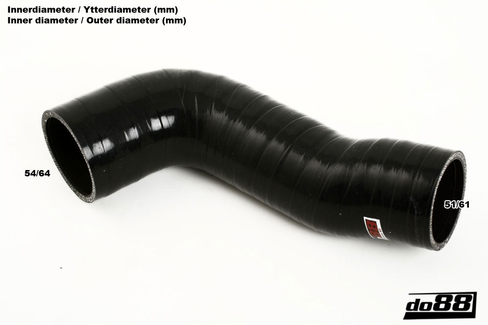 do88 - Volvo V70/XC70/S60/XC90 D5 2.4D 05-14 Turbo outlet hose - DO88-KIT102-1S