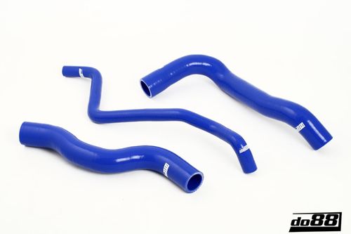 do88 - Volvo 740/940 Coolant hoses Red - DO88-KIT103B