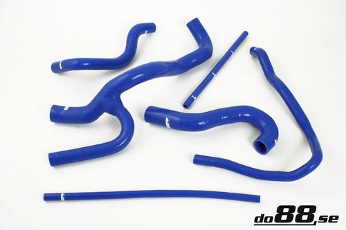 do88 - Audi Quattro 10v Radiator hoses Black - DO88-KIT105S