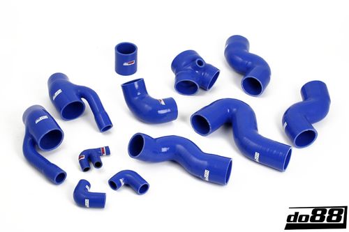 do88 - Audi S4/A6 2.7 Bi Turbo Pressure hoses Blue - DO88-KIT109B