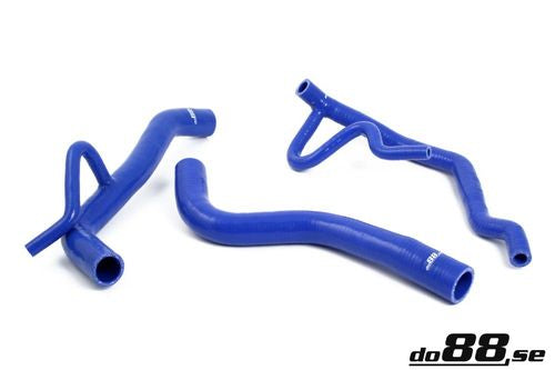 do88 - Volvo 940 Turbo 92-98 Coolant hoses Red - DO88-KIT10R