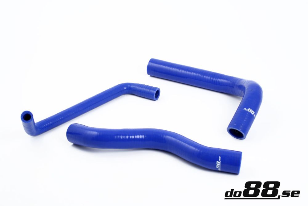 do88 - Volvo 240 Coolant hoses Red - DO88-KIT11R