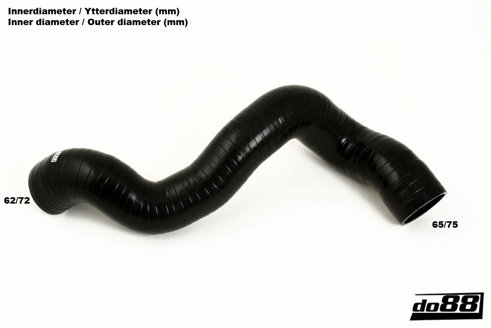 do88 - Volvo V60/V70/XC70/S80 Diesel 08-14 Intercooler outlet hose - CLAMP-KIT118-4