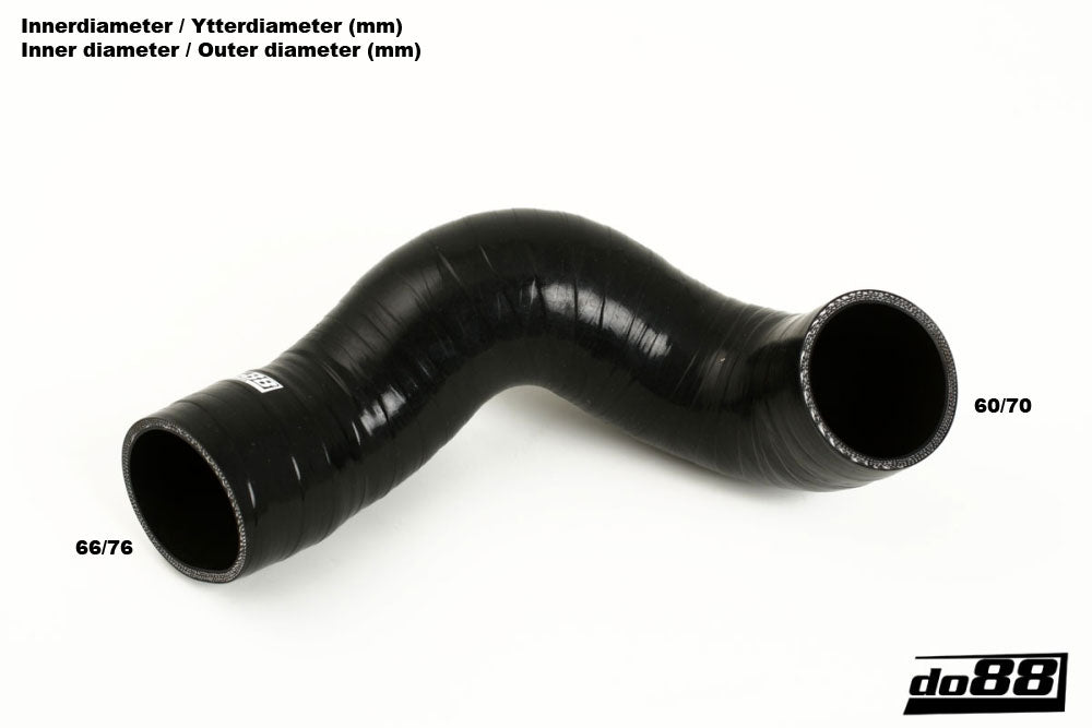 do88 - Volvo V70/XC70/S80 09-13 Diesel Intercooler outlet hose - CLAMP-KIT119-4