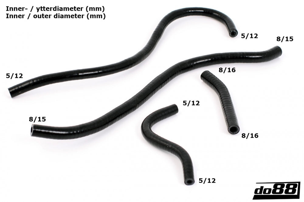 do88 - Porsche 930 Turbo Vacuum hoses - DO88-KIT144S