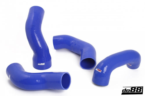 do88 - Volvo S60/V60/V70 T6 2008-2015 Pressure hoses Blue - CLAMP-KIT155