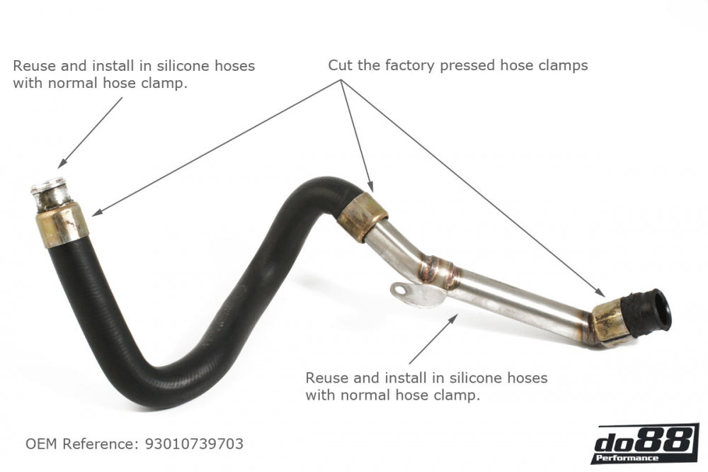 do88 - Porsche 964 Turbo Oil hoses - DO88-KIT158S