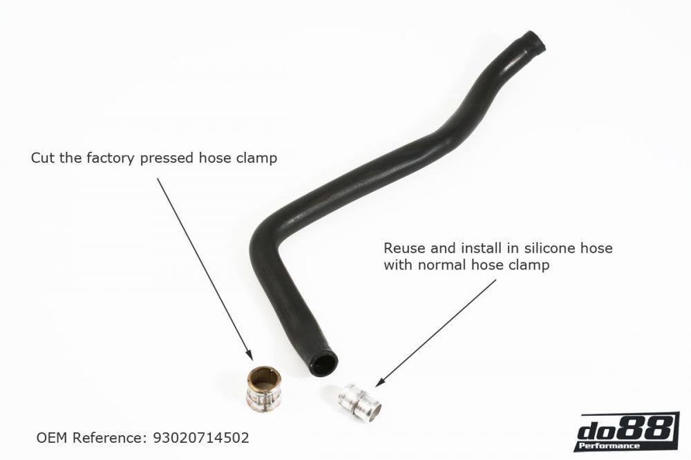 do88 - Porsche 964 Turbo Oil hoses - CLAMP-KIT158