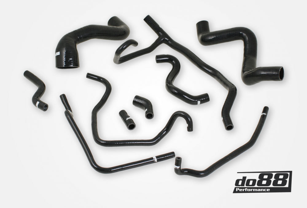 do88 - Porsche 968 Coolant hoses Black - CLAMP-KIT178