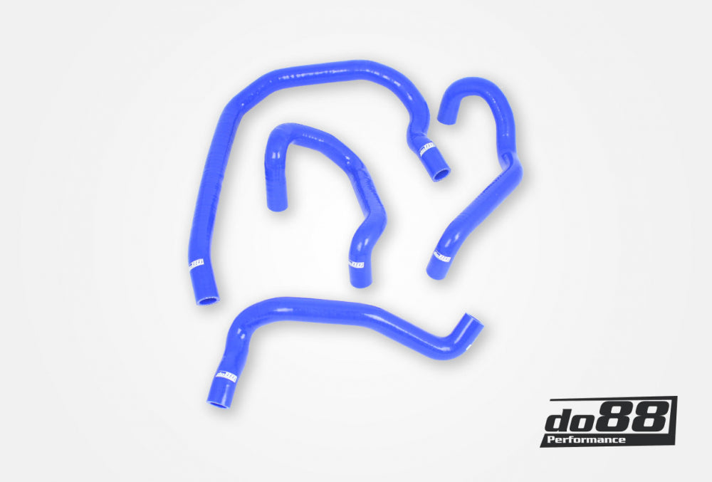 do88 - AUDI SEAT VW 2.0 TSI (MQB) Coolant hoses Remote Radiator (Left) Blue - DO88-KIT188R