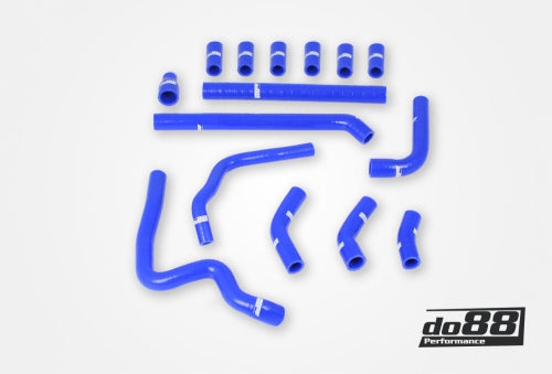do88 - Audi RS6 C5 2002-2004 Crankcase vent hoses Blue - DO88-KIT192B