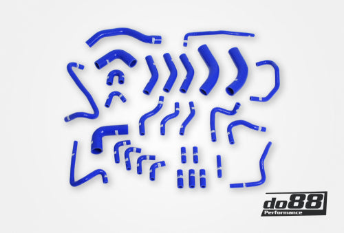 do88 - Audi RS6 C5 2002-2004 Vacuum hoses Blue - DO88-KIT193R