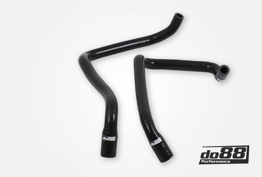 do88 - Volvo 740 760 780 940 960 D24 Heater hoses Black - DO88-KIT207S