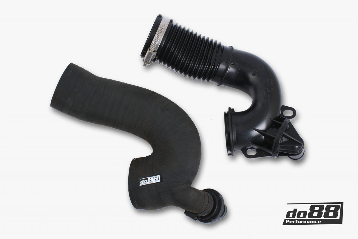 do88 - Porsche 911 Carrera (992) Turbo inlet hoses, OE/do88 66mm airbox - DO88-KIT212ST-OE-66