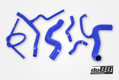 do88 - Volvo 740 780 960 Turbo 16V Coolant hoses Black - DO88-KIT214S