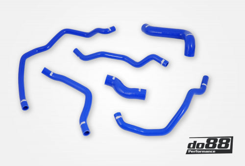 do88 - BMW 320 323 325 328 330 E46 Coolant hoses Black - DO88-KIT219B