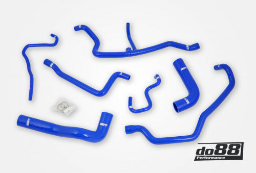 do88 - BMW 525i 525ix E34 Coolant hoses Blue - DO88-KIT221S