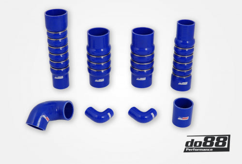 do88 - Audi RS4 2.7 Bi Turbo Pressure hoses Blue - DO88-KIT224B