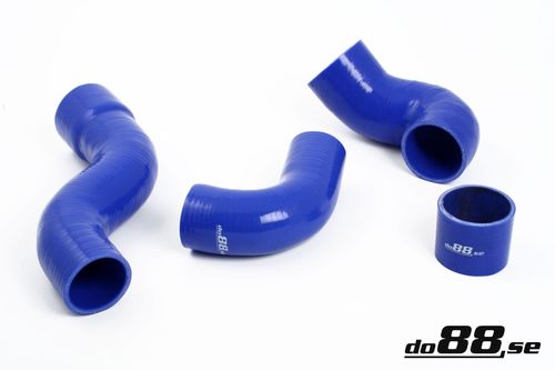 do88 - Volvo 700/900 Turbo (w.o AC) Pressure hoses Blue - DO88-KIT26S