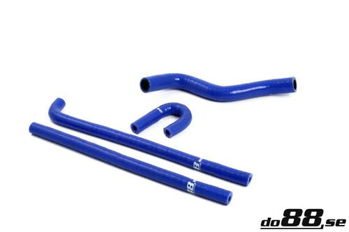 do88 - SAAB 9-3 2.0T 2003- Solenoid valve & crankvent hoses Blue - CLAMP-KIT3