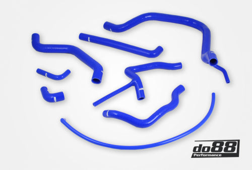do88 - SAAB 900 Turbo 16 84-93 Coolant hoses Blue - DO88-KIT50B